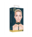 Ouch! Ouch Halo Halsband Met Leash Set In Lederlook Met Gouden Accenten