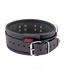 Red Leather Robuste Lederkette mit 3D-Metallringen – Stilvoll und langlebig
