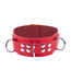 Red Leather Ultra Leather Red Necklace | Adjustable & Durable SM Accessory