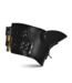 XR Brands Rigid Lockable Posture Collar with Chin Rest - Black Dominance Gear