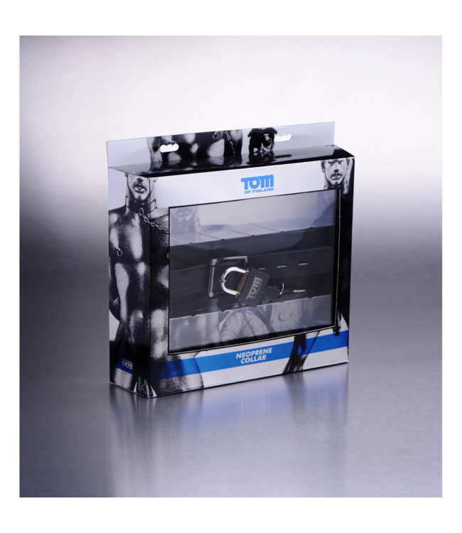 XR Brands Stilvolles Neopren-Halsband mit robustem Schloss | Sicher & anpassbar