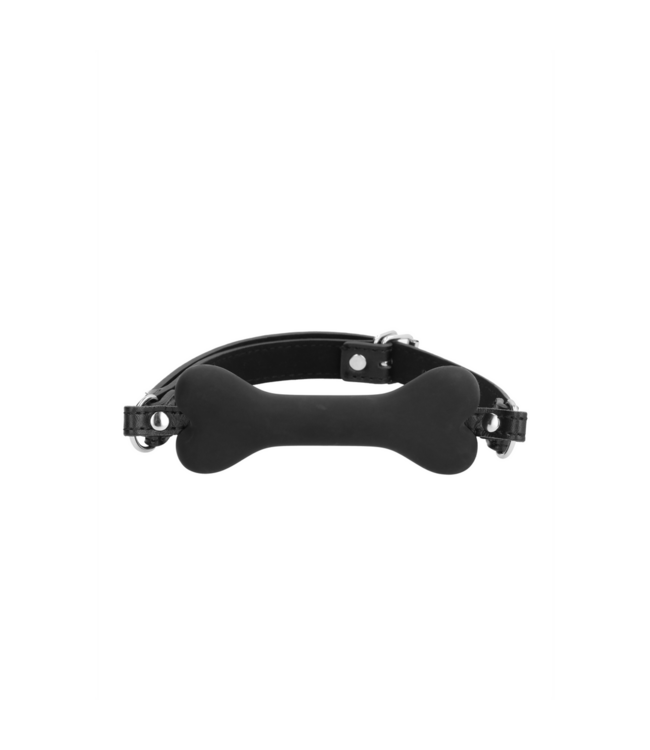 Ouch! OUch! Bone Gag - Comfortable Silicone Ball Gag for Erotic Fun