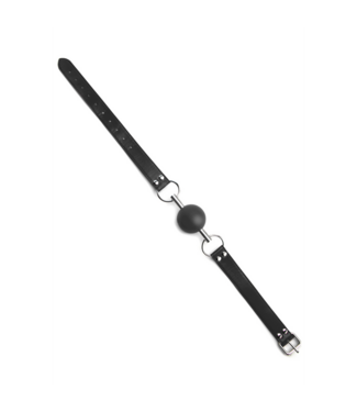 Ouch! Volledig Verstelbare Lederen Ball Gag Voor Luxe Comfort En Plezier