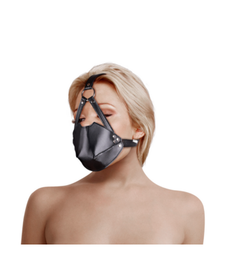 Ouch! Kopfgeschirr mit Mundschutz & Knebel – Kontrolle und Komfort für Training