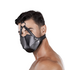Ouch! Breathable Black Head Harness with Mouth Cover & Gag for Comfort