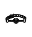 Ouch! Ademende Bondage Ball Gag Met Verstelbare Neopreen Riem En O-Ringen