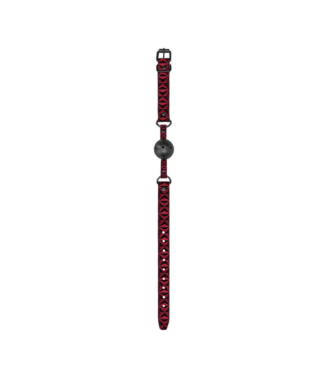 Ouch! Breathable OUCH! Ball Gag - Stylish Comfort & Control for Bondage Fun