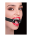 Ouch! Leer Ring Gag Met Verstelbare Riemen – Stijlvolle Bdsm Mondknevel 4,6 cm