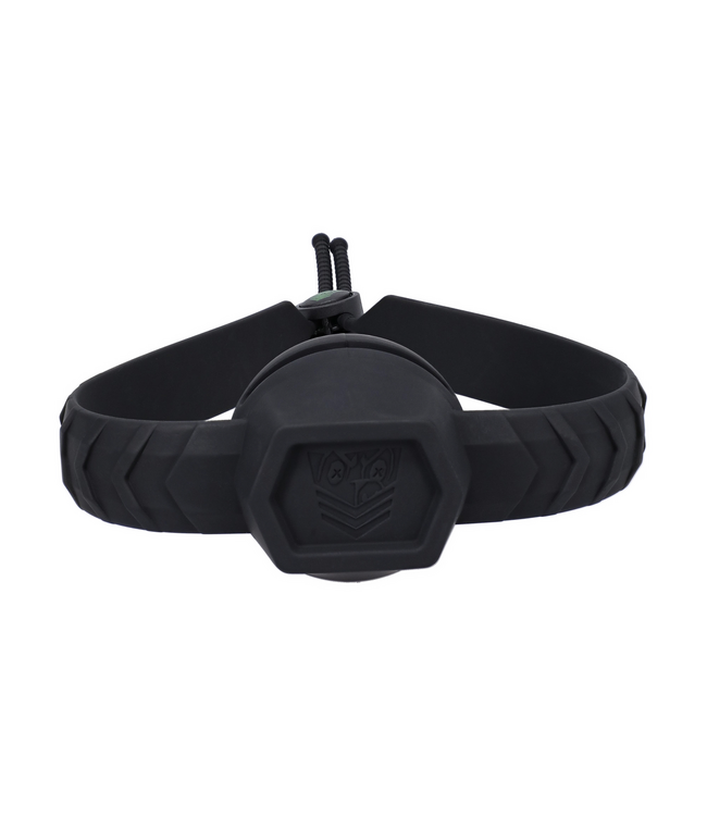 Doc Johnson Max Comfort Gag Black - Quiet, Secure Fit for Long Lasting Comfort