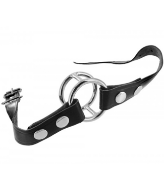 XR Brands Ultimate Deep Throat Gag for BDSM Pleasure & Control - Comfortable Use