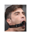 XR Brands Controle Ring Gag Met Dubbele Ringen Voor Comfortabele Mondopening