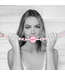 Ouch! Paris Collection Pink Leather Ball Gag - Stylish & Comfortable BDSM