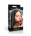 XR Brands Juicy Red Silicone Open Mouth Gag for Kinky Play and Access