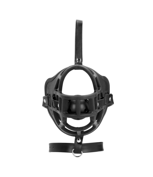 Ouch! Muilkorf Met Afneembare Ball Gag Zwart – Ouch! By Shots