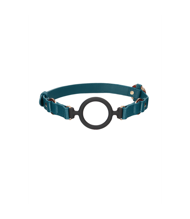 Ouch! Elegant Silicone Open Ring Gag – Luxury BDSM Pleasure Accessory