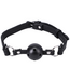 Doc Johnson Vegan Leather Ball Gag - Adjustable Comfort & Control for Everyone