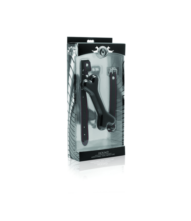 XR Brands Verstelbare Silicone Dog Bone Bitgag Voor Veiligheid En Comfort