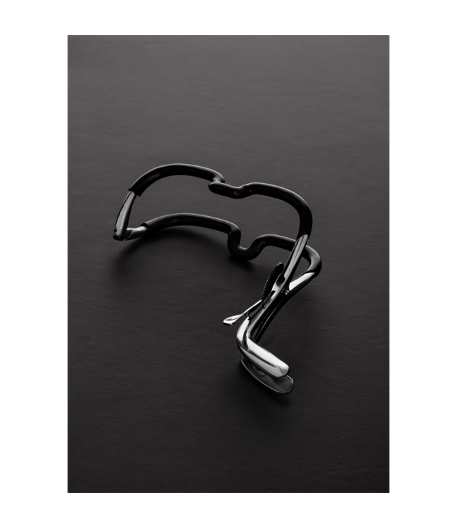 Steel by Shots Steel By Shots Veilig Roestvrijstalen Mondopenhouder Met Ratel 12,5 Cm