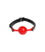 XR Brands The Hush Ball Gag - Comfortable Silicone Design for Safe BDSM Play