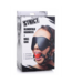 XR Brands Leren Blinddoek En Rode Ball Gag Set Voor Gecontroleerde Sensatie