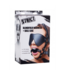 XR Brands Blinddoek En Ball Gag Hoofdharnas Van PU-Leer Voor Sensatie En Controle