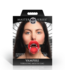 XR Brands Vampire Vibrating Mouth Gag Rood Met 3 Snelheden En 6 Vibratiepatronen