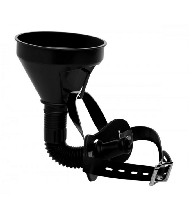 XR Brands Latrine Funnel Gag - Ultimate Control for Dominant Play