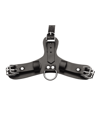 XR Brands Puppy Play Masker Met Ademend Ballgag En Hondoren Voor Kinky Rollenspellen