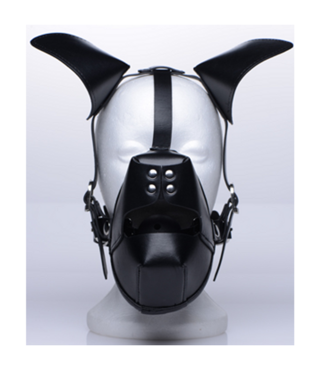 XR Brands Puppy Play Masker Met Ademend Ballgag En Hondoren Voor Kinky Rollenspellen