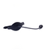 Red Leather Adjustable Black Leather Inflatable Gag with Penis Tip for Adventurous Use