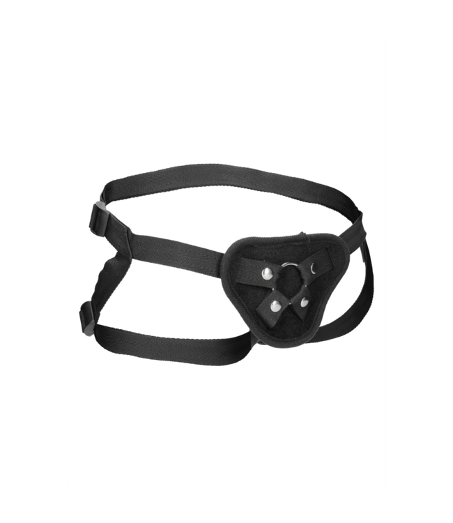 Ouch! Adjustable Ouch! Strap-On Harness with O-Ring for Ultimate Pleasure