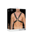Ouch! Verstellbares Leder-Brustgeschirr mit Edelstahl-Schnallen – BDSM Style