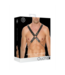 Ouch! Tough Leather & Steel Men's Chain Harness for BDSM & Fashion Use