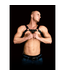 Ouch! Ouch! by Shots Leren Harness Met 5 Riemen, O-Ringen En Verstelbare Gesp