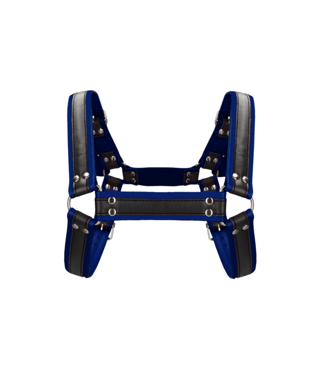 Ouch! Leder-Bulldog-Harness S/M – Stylisches Fetischgeschirr mit Komfort