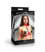 XR Brands Veganer Brustgurt Vixen Rot | Elegantes Accessoire für starke Frauen