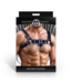 XR Brands XR Brands Puppyplay Harnas Verstelbaar Blauw Met Nikkelvrije Gespen