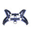XR Brands XR Brands Puppyplay Harnas Verstelbaar Blauw Met Nikkelvrije Gespen
