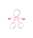XR Brands Stilvolles rosa PU-Leder Bondage-Harness M/L | Vegan & nachhaltig
