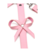 XR Brands Verspieltes Bondage-Harness XL/2XL in Rosa mit Schleifen – Chic & Bequem