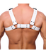 Red Leather Hochwertiges Bulldog-Ledergeschirr Weiß S/M – Stil & Langlebigkeit vereint