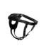 XR Brands Adjustable Leather Anal Plug Harness for Bondage & Control