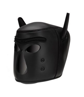 Prowler Red Luxuriöse Neopren-Welpenhaube schwarz | Ihr K9-Alter Ego entdecken
