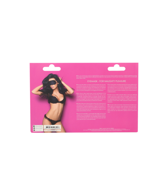 Ouch! Soft Pink Eye Mask for Comfort, Intimacy, and Sensory Delight