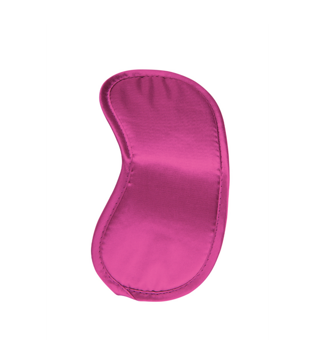 Ouch! Soft Pink Eye Mask for Comfort, Intimacy, and Sensory Delight
