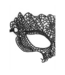 Ouch! Elegant Princess Black Lace Mask - Handmade, Lightweight, Seductive Design