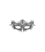 Ouch! Elegant Queen Black Lace Mask - Handmade, Lightweight & Durable