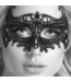 Ouch! OUS! Empress Zwart Venetiaans Kantmasker Met Verstelbare Linten