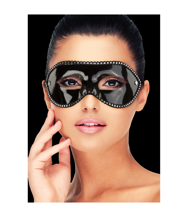 Ouch! Naughty Black Eye Mask - Sensual & Mysterious Party Accessory