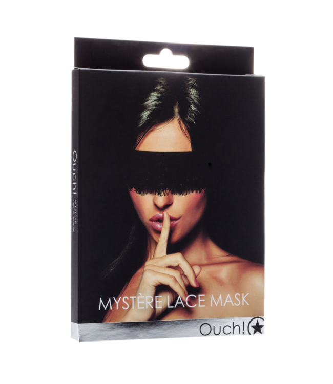 Ouch! Ouch! Zwart Zijde Kant Oogmasker Voor Versterkte Zintuigen